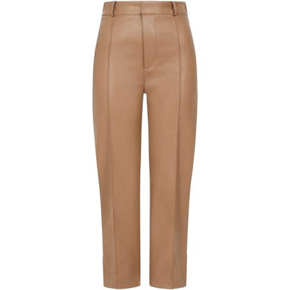 Front - Little Mistress Womens/Ladies Leather Trousers