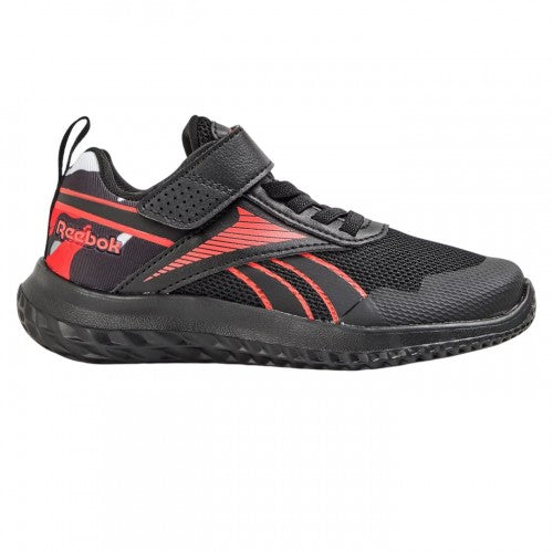 Front - Reebok Childrens/Kids Rush Runner 5 Stretch Lace Trainers