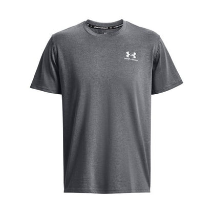 Front - Under Armour Mens Embroidered Logo Heavyweight T-Shirt