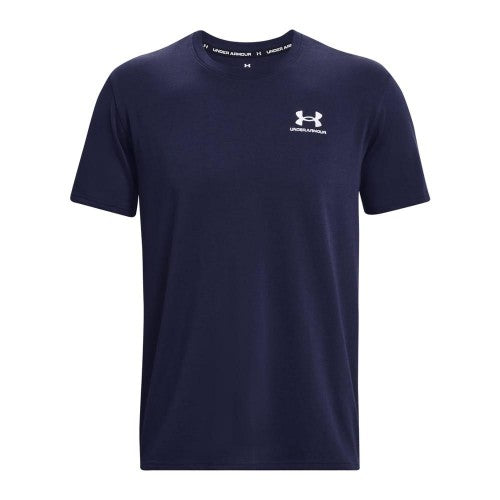 Front - Under Armour Mens Embroidered Logo Heavyweight T-Shirt