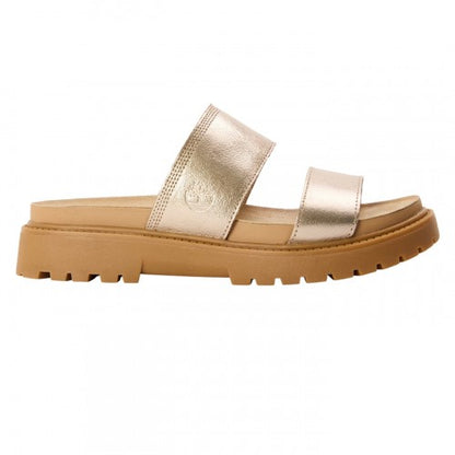 Front - Timberland Womens/Ladies Clairemont Leather Slides