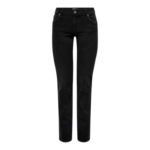 Front - Only Womens/Ladies Denim Straight Leg Jeans