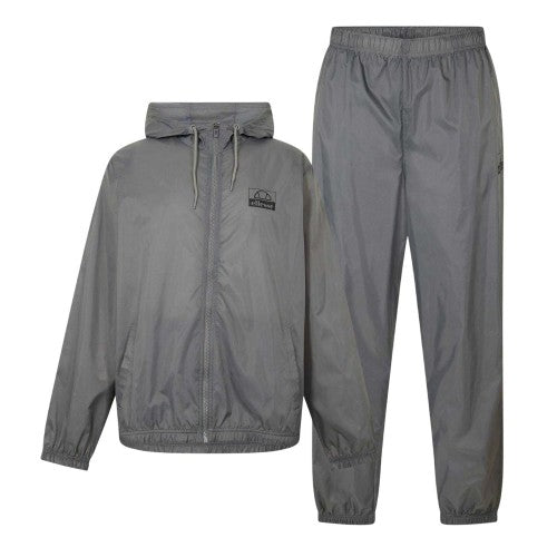 Front - Ellesse Mens Hybrid Jacket and Trousers Set