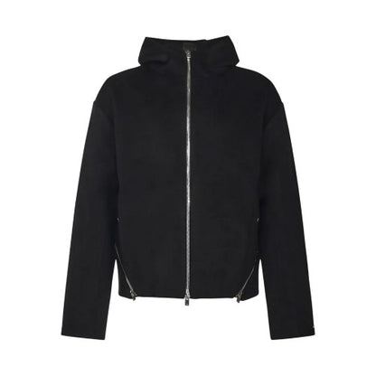 Front - Diesel Mens D-Hennes Hooded Bomber Jacket
