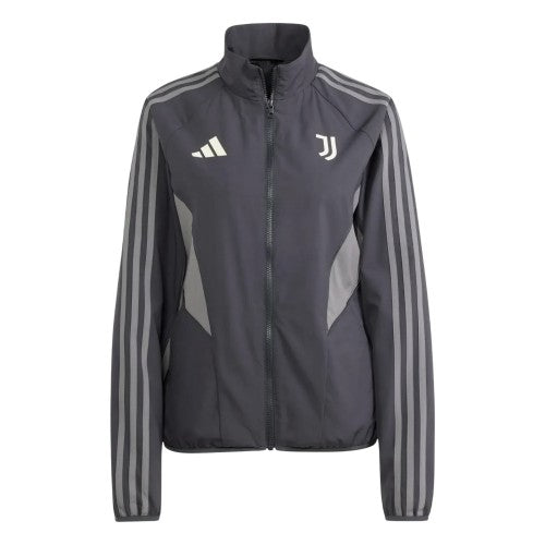 Front - Adidas Womens/Ladies Juventus Tracksuit Top