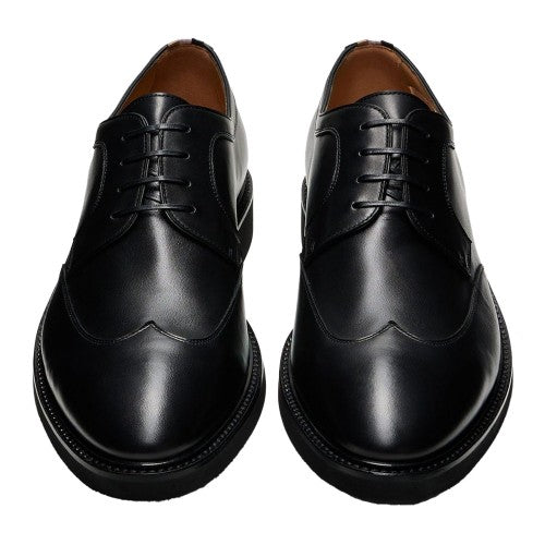 Front - Boss Mens Jerrard Leather Derby Shoes