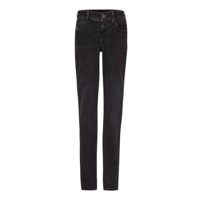Front - Diesel Womens/Ladies Mid Rise Straight Leg Jeans