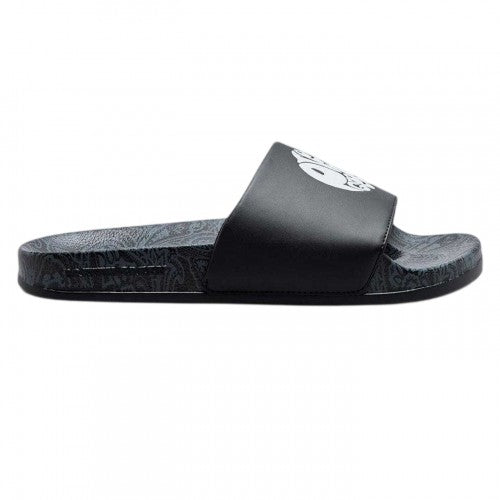 Front - Pretty Green Mens Paisley Sliders