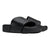 Front - Y-3 Mens Plain Leather Sliders