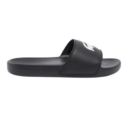 Front - Lacoste Womens/Ladies Serve Moulded Footbed Sliders