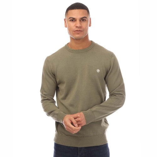 Front - Timberland Mens Williams River Kennebec Cotton Sweatshirt