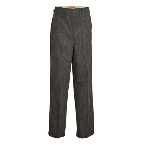 Front - JJXX Womens/Ladies Pinstripe Straight Trousers