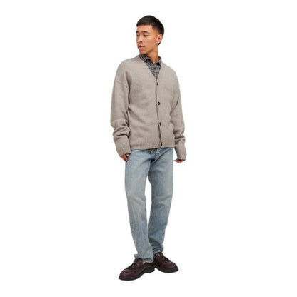 Front - Jack And Jones Mens Chris 5 Pockets Jeans