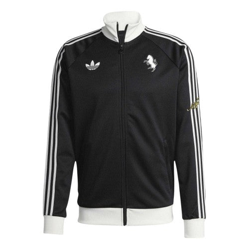 Front - Adidas Mens Originals Juventus FC Tracksuit Top