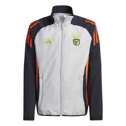 Front - Adidas Childrens/Kids Tiro 2024/25 SL Benfica Tracksuit Top