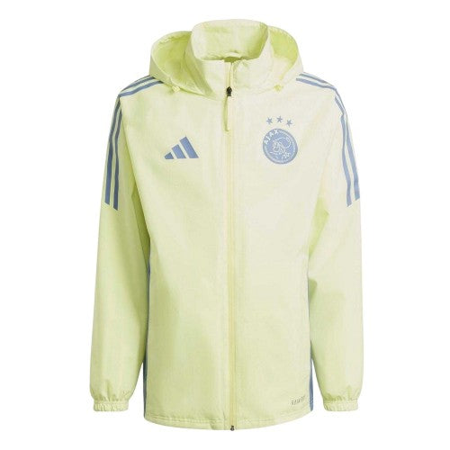 Front - Adidas Mens Ajax 24/25 Raincoat