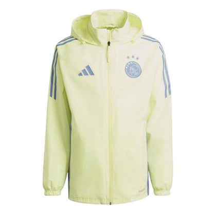 Front - Adidas Mens Ajax 24/25 Raincoat