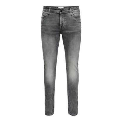 Front - Only Mens 5 Pockets Slim Jeans