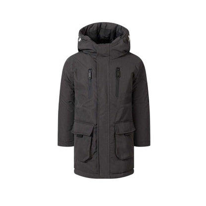 Front - Minoti Childrens/Kids Utility Insulated Parka