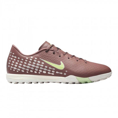 Plum Pink-Silver Pink - Front - Nike Mens Mercurial Artificial Ground Football Boots
