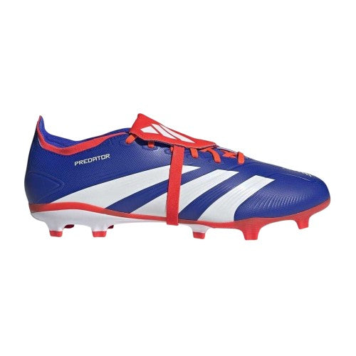 Front - Adidas Mens Predator League Folded Tongue Firm Ground Football Boots