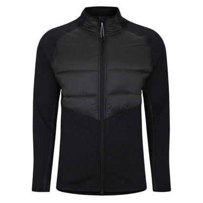 Front - Umbro Mens Fleece Hybrid Jacket