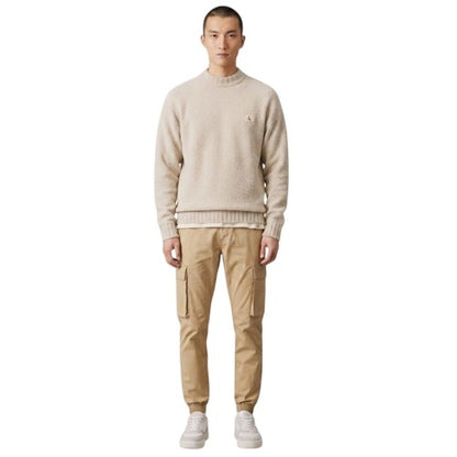 Front - Calvin Klein Mens Skinny Cargo Trousers