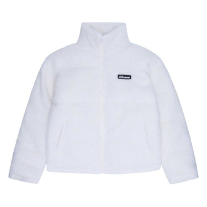 Front - Ellesse Mens Quilted Teddy Fleece Jacket
