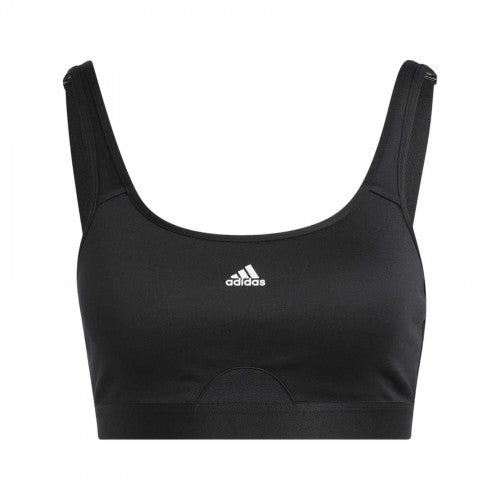 Front - Adidas Womens/Ladies TLRD Move Scoop Neck Sports Bra