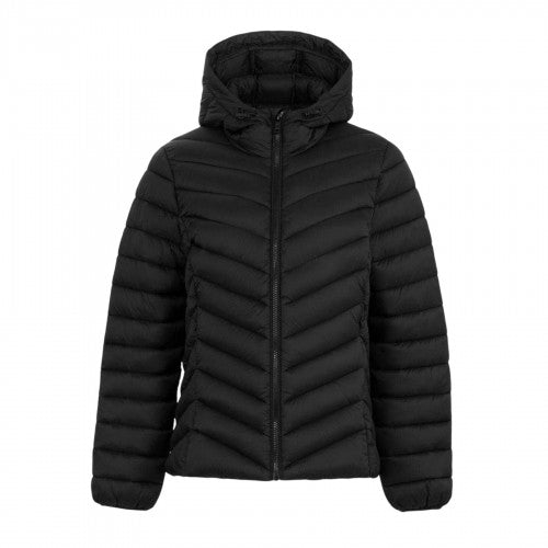 Front - SoulCal Womens/Ladies Bubble Hooded Padded Jacket