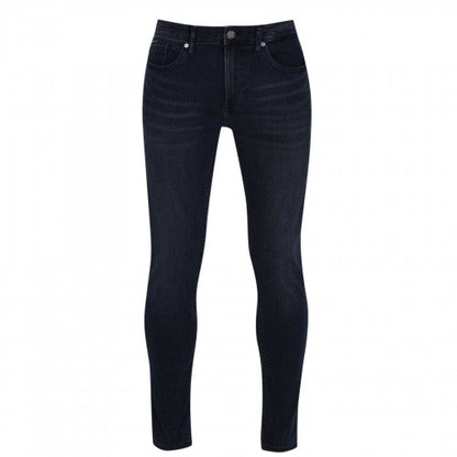Front - Tommy Jeans Mens Austin Tapered Leg Slim Jeans