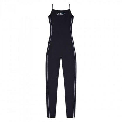 Front - Ellesse Womens/Ladies Side Stripe Spaghetti Strap Jumpsuit
