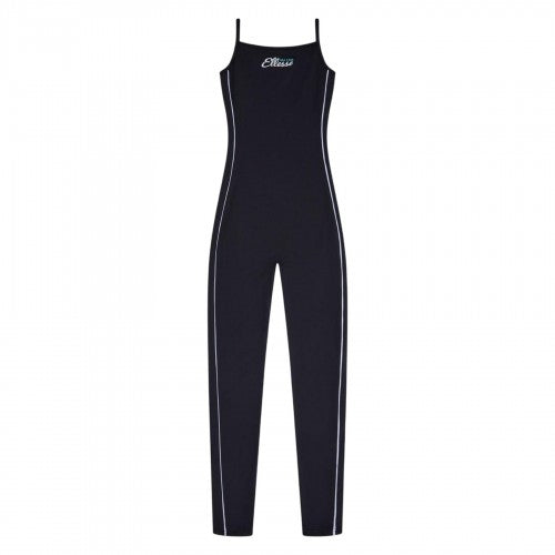 Front - Ellesse Womens/Ladies Side Stripe Spaghetti Strap Jumpsuit