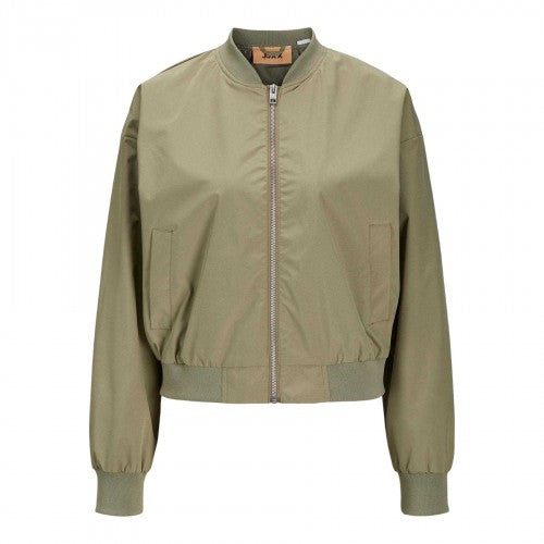 Front - JJXX Womens/Ladies Ella Ribbed Bomber Jacket