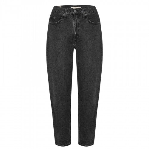 Front - Levis Womens/Ladies High Waist Mom Jeans