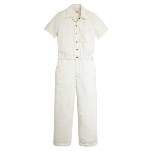 Front - Levis Womens/Ladies Heritage Collared Regular Jumpsuit