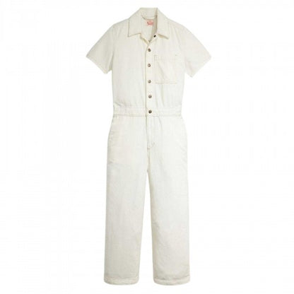 Front - Levis Womens/Ladies Heritage Collared Regular Jumpsuit