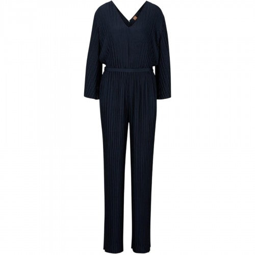 Front - Boss Womens/Ladies Pleated Regular Blouson Sleeve Jumpsuit