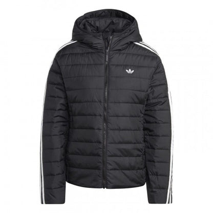 Front - Adidas Womens/Ladies Originals Slim Hooded Jacket