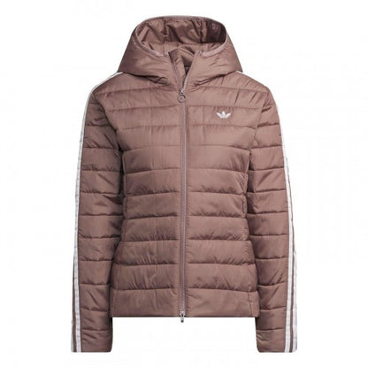 Front - Adidas Womens/Ladies Originals Slim Hooded Jacket