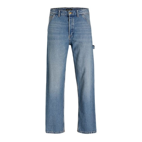 Front - Jack And Jones Mens Eddie Carpenter Relaxed Fit Jeans