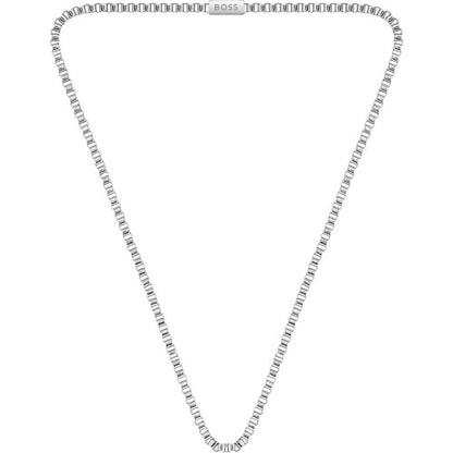 Front - Boss Mens Chain For Him Stainless Steel Necklace