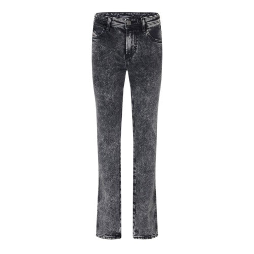 Front - Diesel Womens/Ladies Denim 5 Pockets Straight Jeans