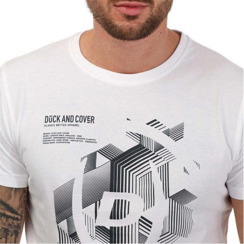 Front - Duck and Cover Mens Ventmans T-Shirt (Pack of 5)