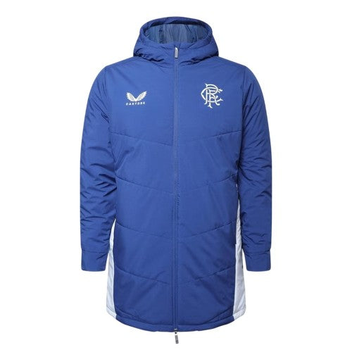 Front - Castore Womens/Ladies Rangers FC Hooded Anorak