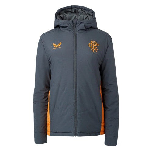 Front - Castore Womens/Ladies Rangers FC Hooded Anorak