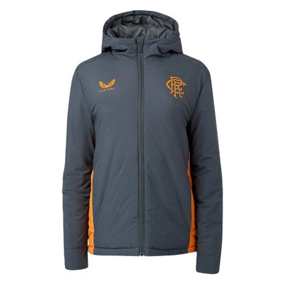 Front - Castore Womens/Ladies Rangers FC Hooded Anorak
