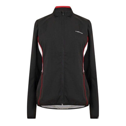 Front - Head Womens/Ladies Club Logo Full Zip Track Jacket