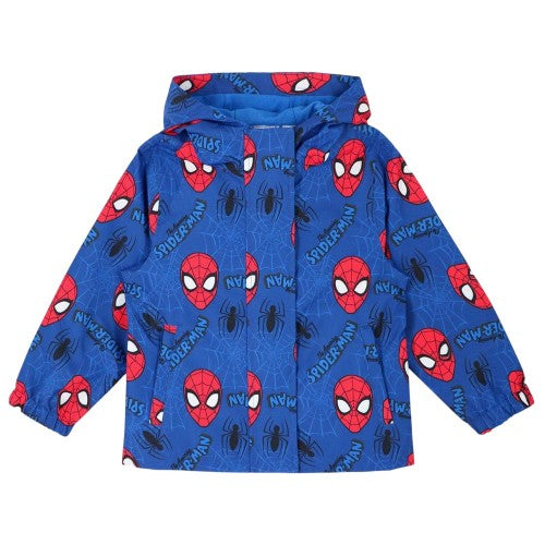 Front - Spider-Man Baby Lightweight Hooded Jacket
