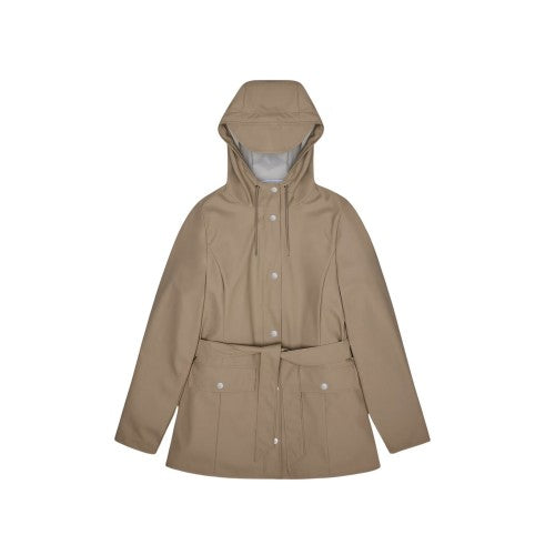 Front - Rains Womens/Ladies Curve Waterproof Jacket